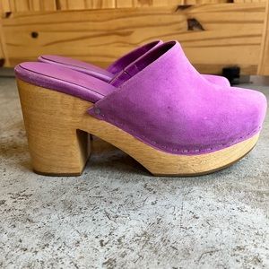 Gorgeous purple clogs - Charlotte Stone